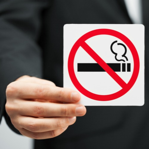 No Smoking Signs